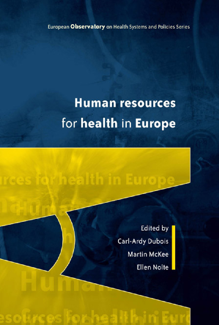 Human Resources For Health In Europe - Page 1