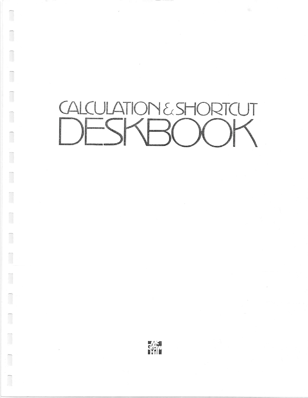 Calculation And Shortcut Deskbook - Page 2