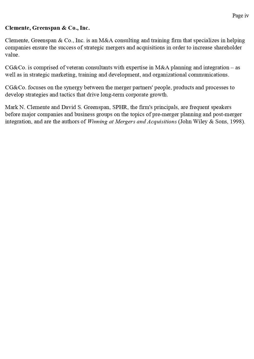 Empowering Human Resources In The Merger And Acquisition Process - Page 4
