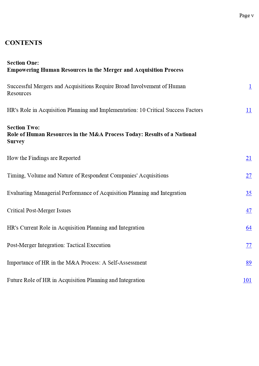 Empowering Human Resources In The Merger And Acquisition Process - Page 5