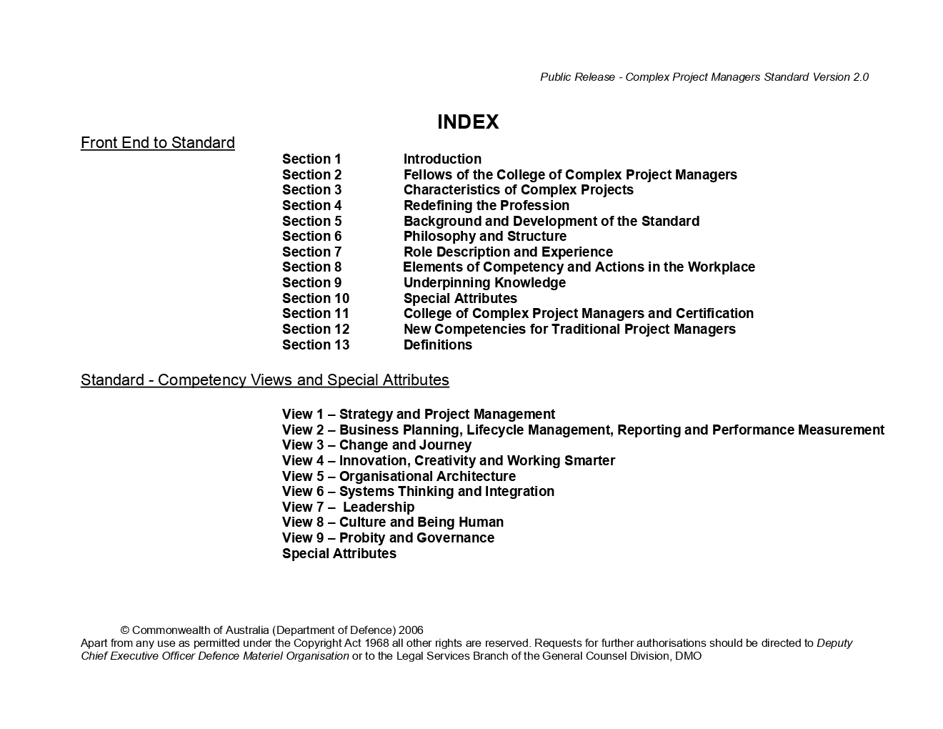 College Of Complex Project Managers And Defence Materiel Organisation - Page 2