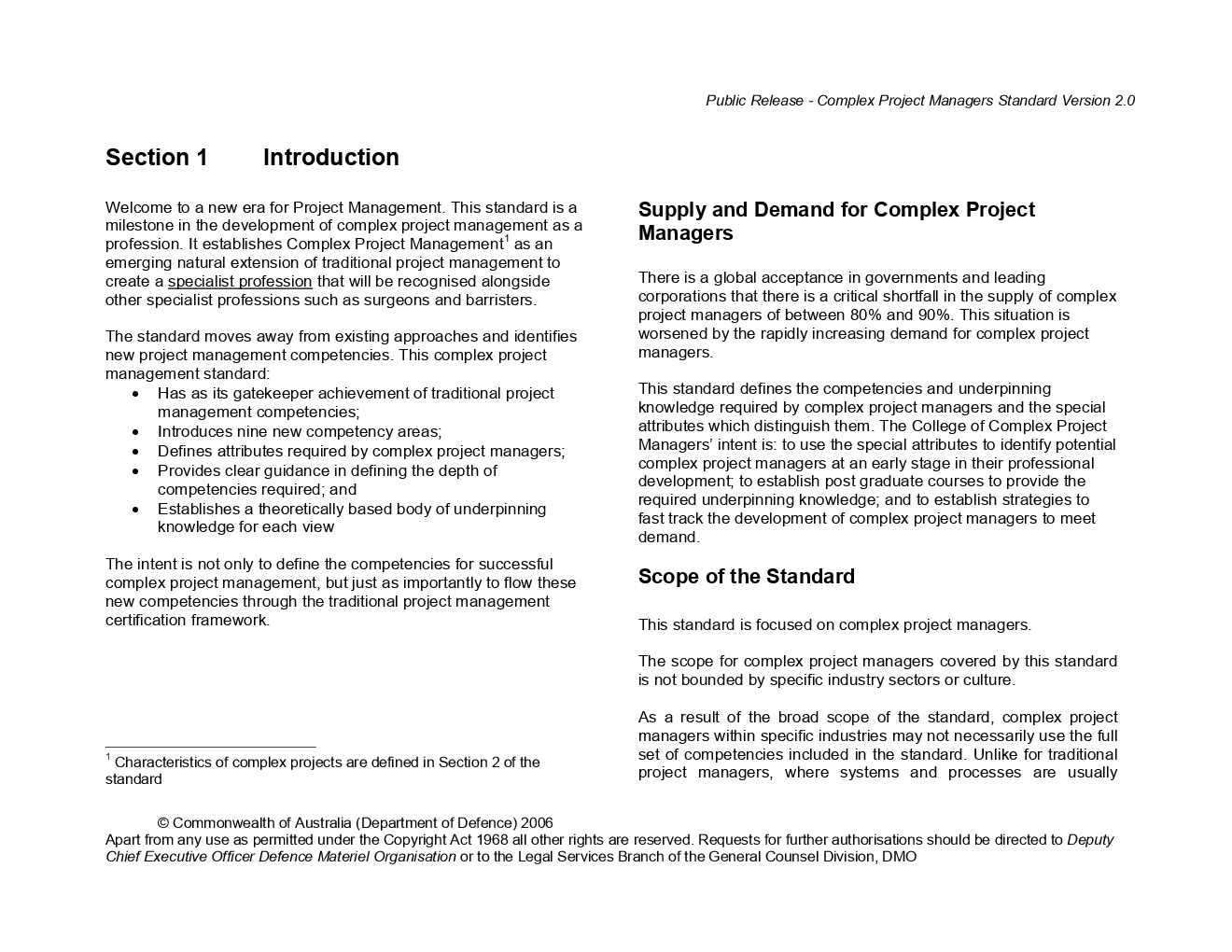 College Of Complex Project Managers And Defence Materiel Organisation - Page 3