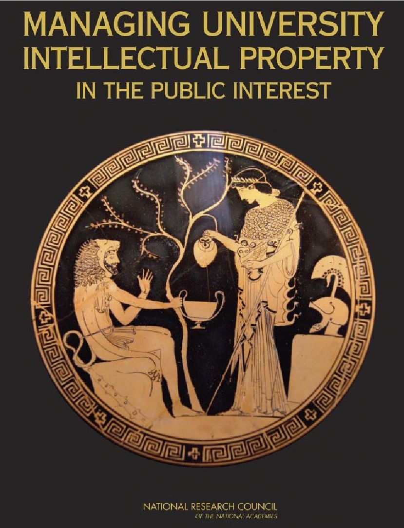Managing University Intellectual Property In The Public Interest - Page 1