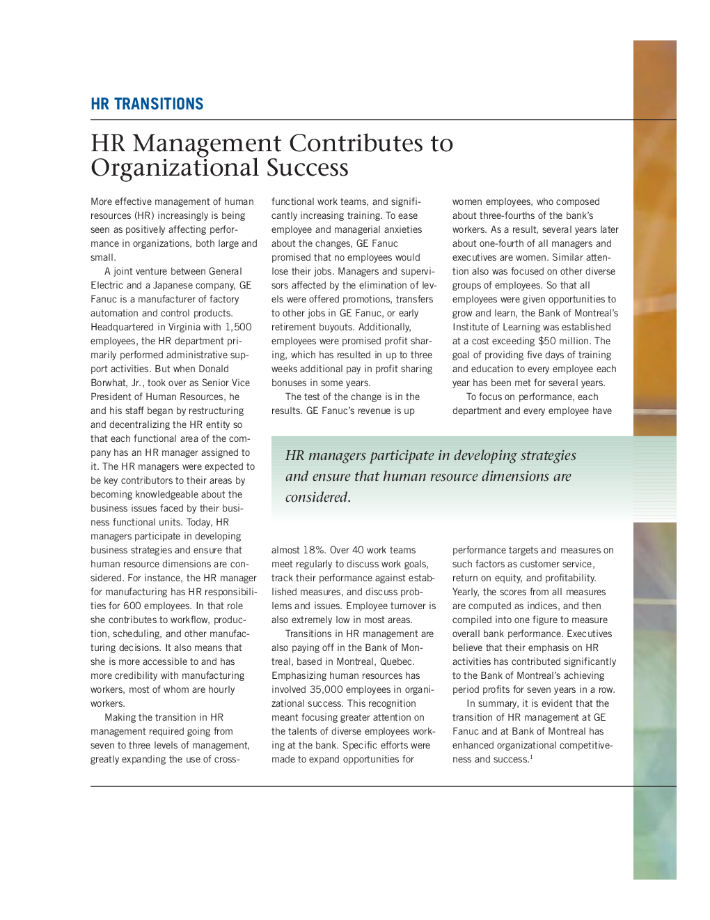 Changing Nature Of Human Resource Management - Page 2