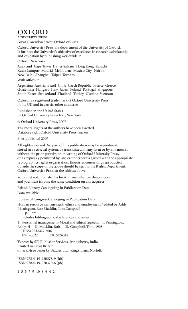 Human Resource Management Ethics And Employment - Page 5