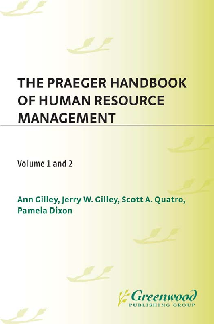 The Praeger Handbook Of Human Resource Management - Page 1
