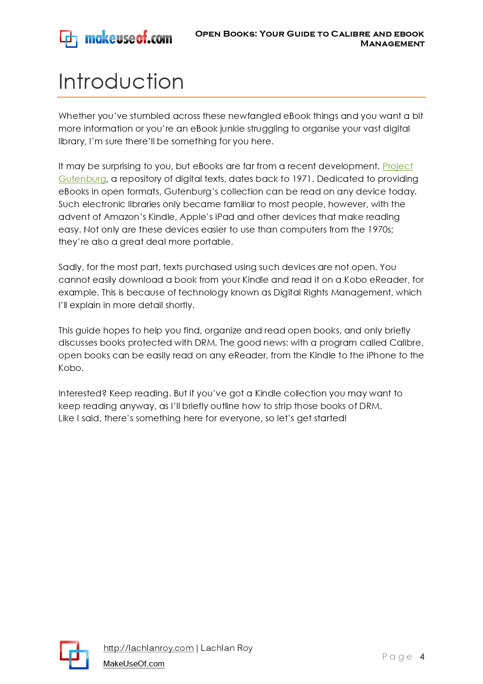 Open Books Your Guide To Calibre And Ebook Management - Page 4