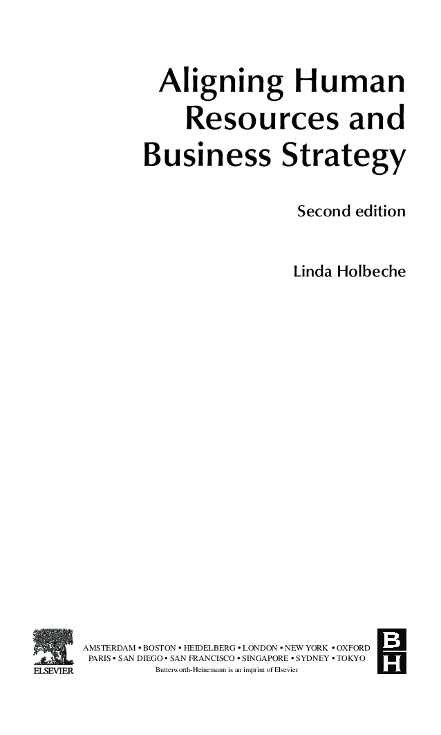 Aligning Human Resources And Business Strategy - Page 3
