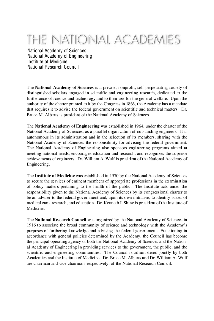Frontiers Of Engineering Volume-I - Page 4