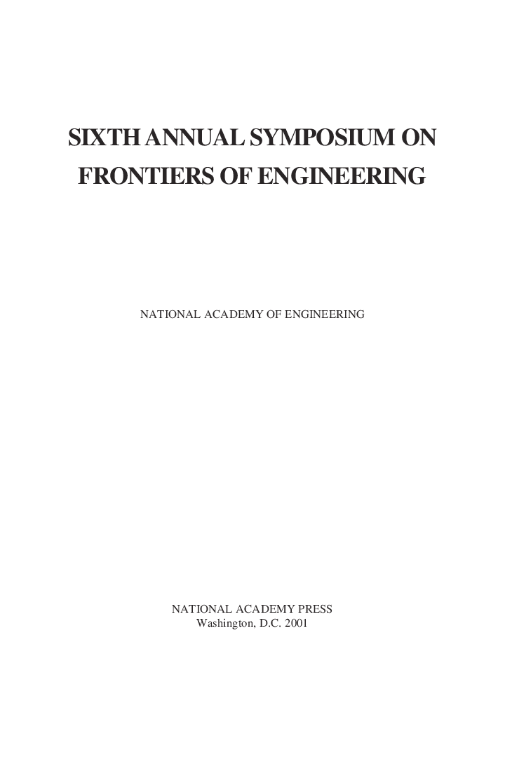 Frontiers Of Engineering Volume-II - Page 2