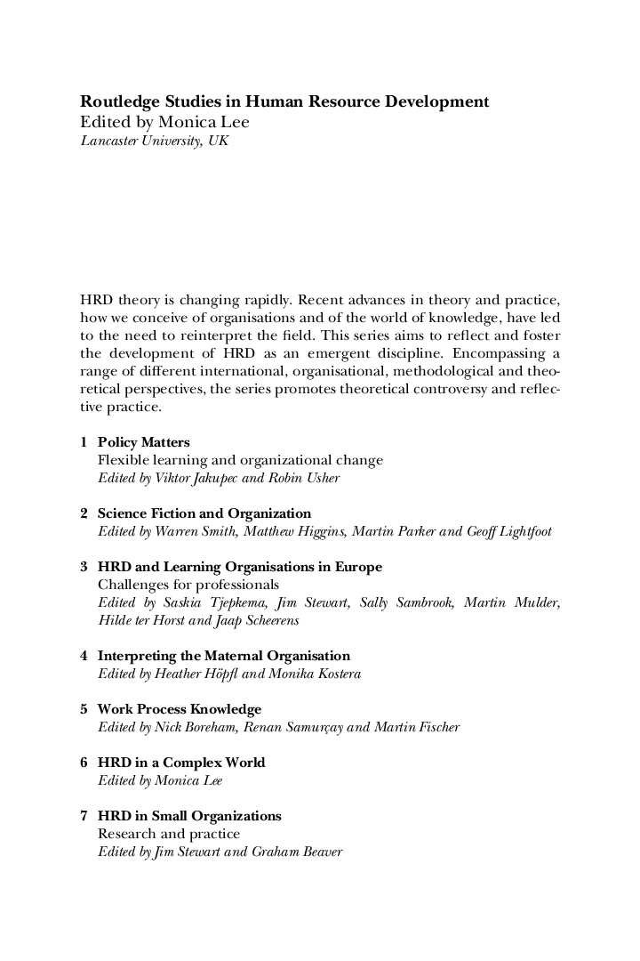 Human Resources Care Giving Career Progression And Gender - Page 3