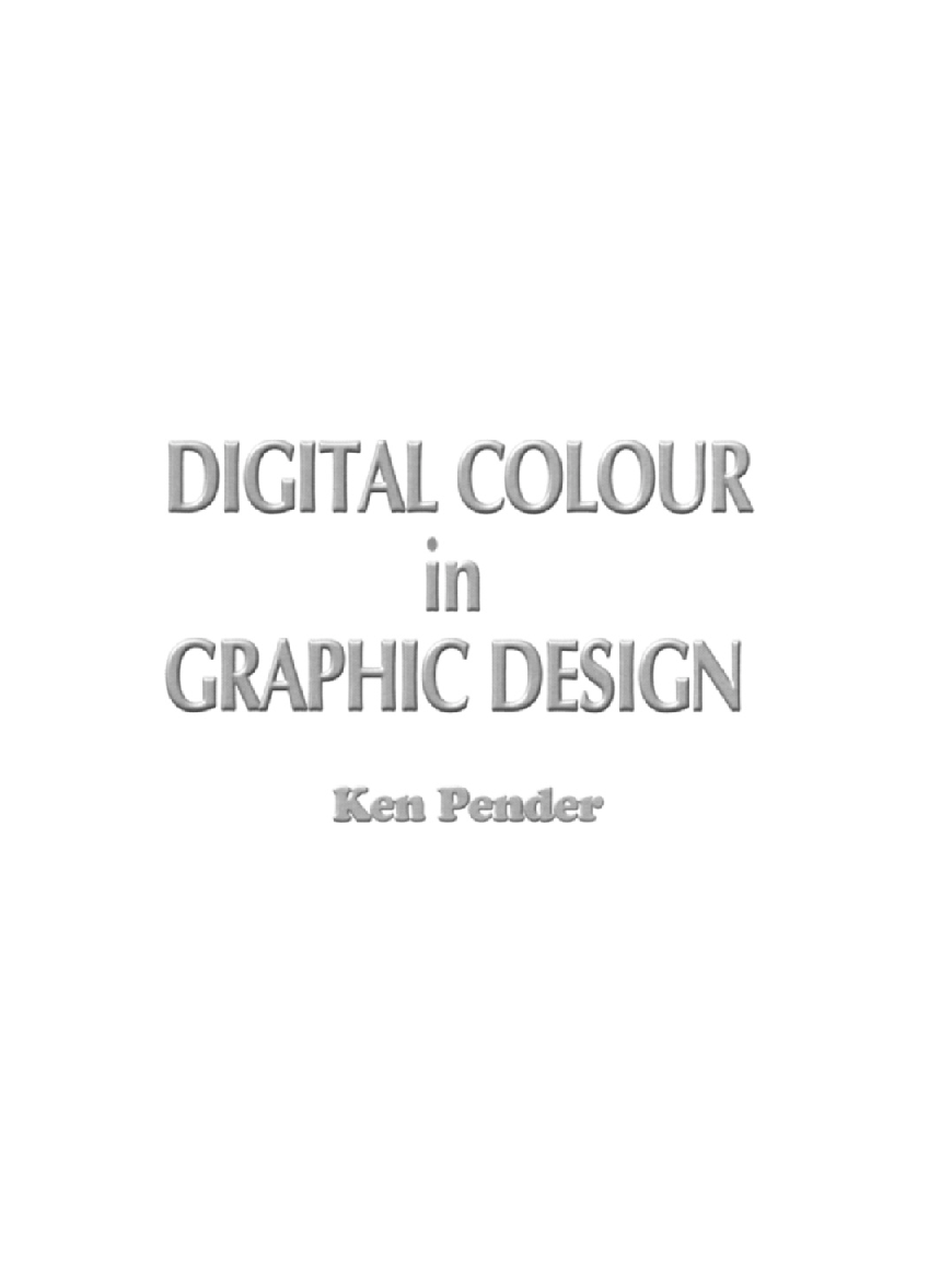 Digital Colour In Graphic Design - Page 2