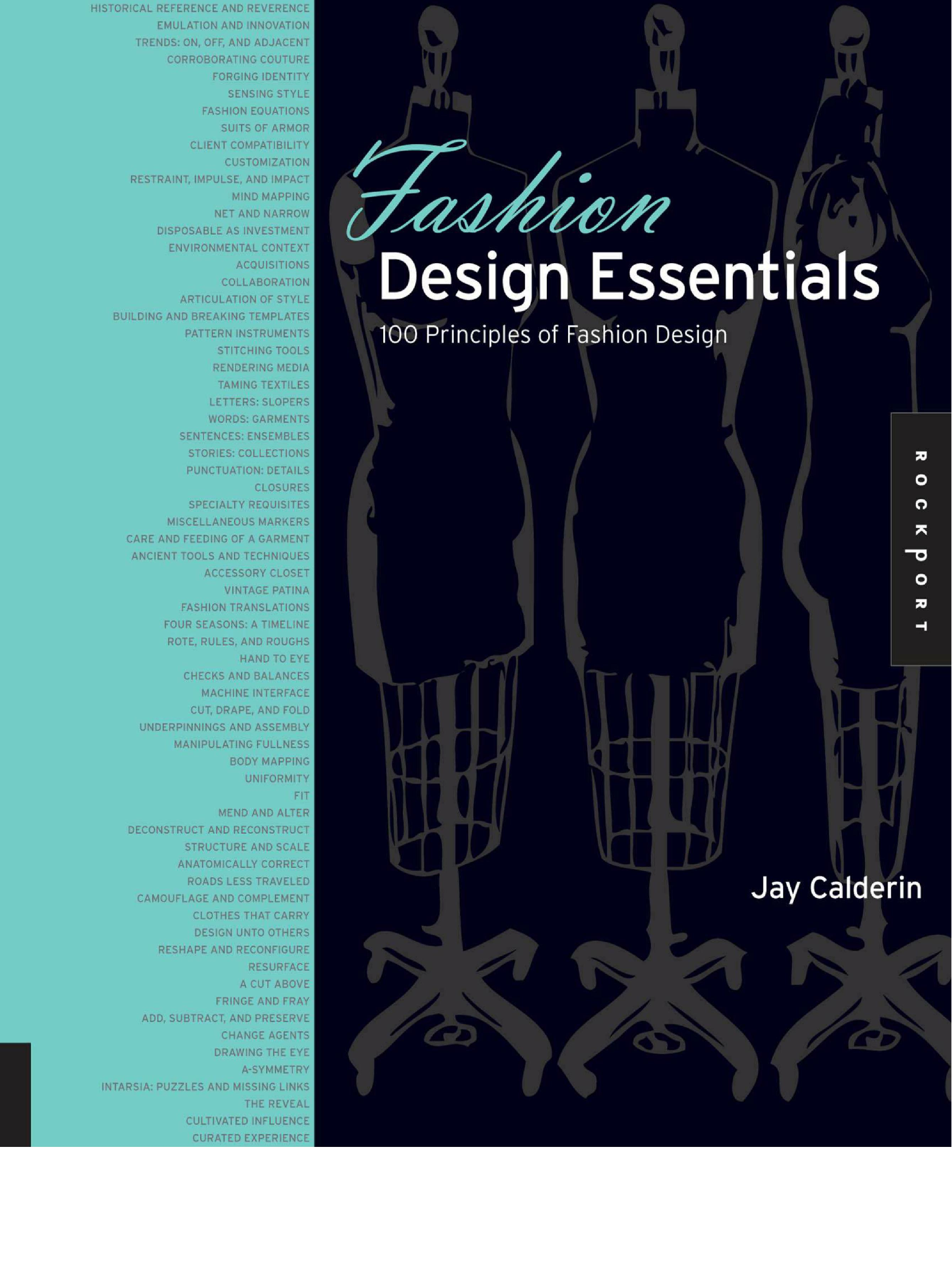 Fashion Design Essentials 100 Principles Of Fashion Design - Page 1