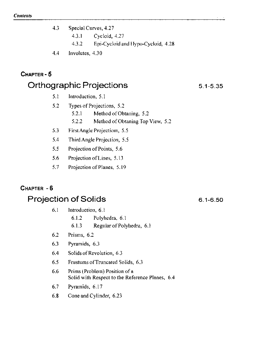 Textbook Of Engineering Drawing - Page 5