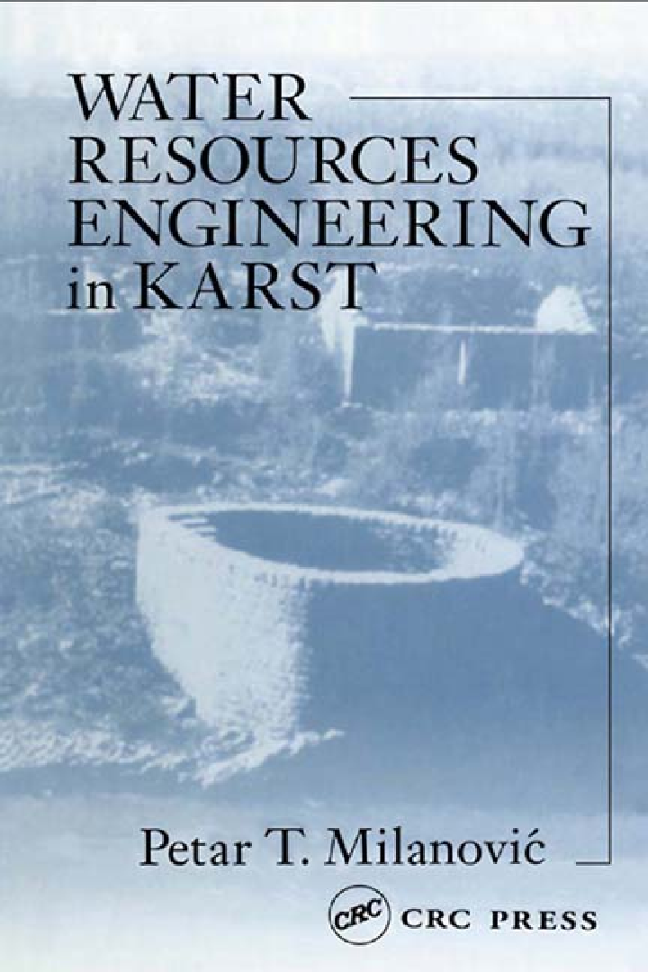 Water Resources Engineering In Karst - Page 1