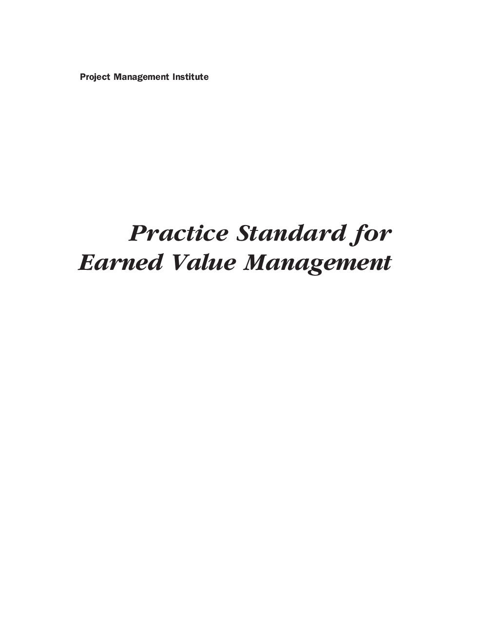 Practice Standard For Earned Value Management - Page 2