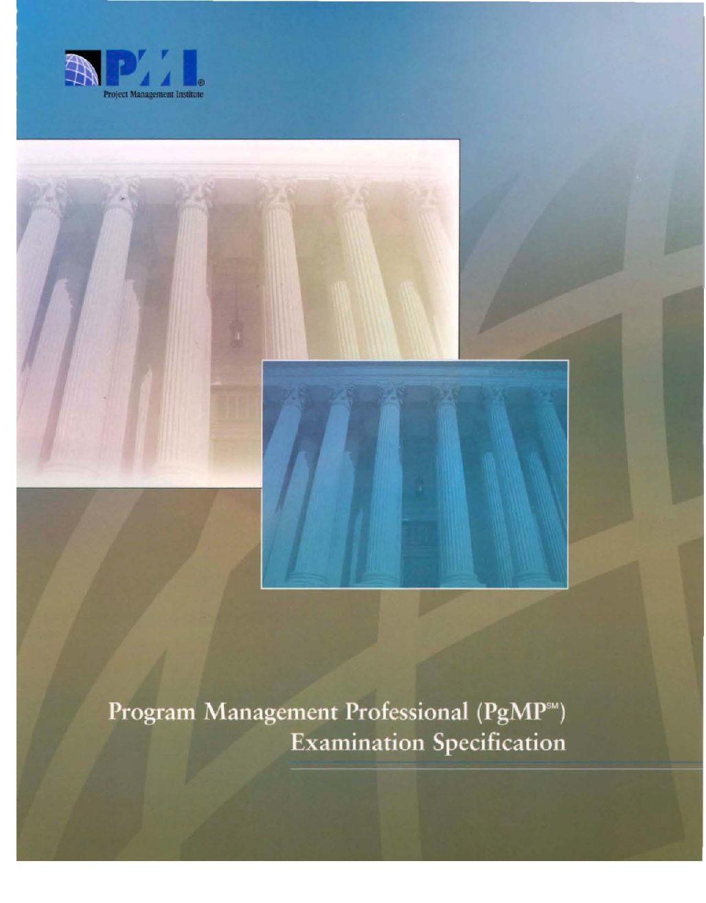 Program Management Professional (PgMpM) Examination Specification - Page 1