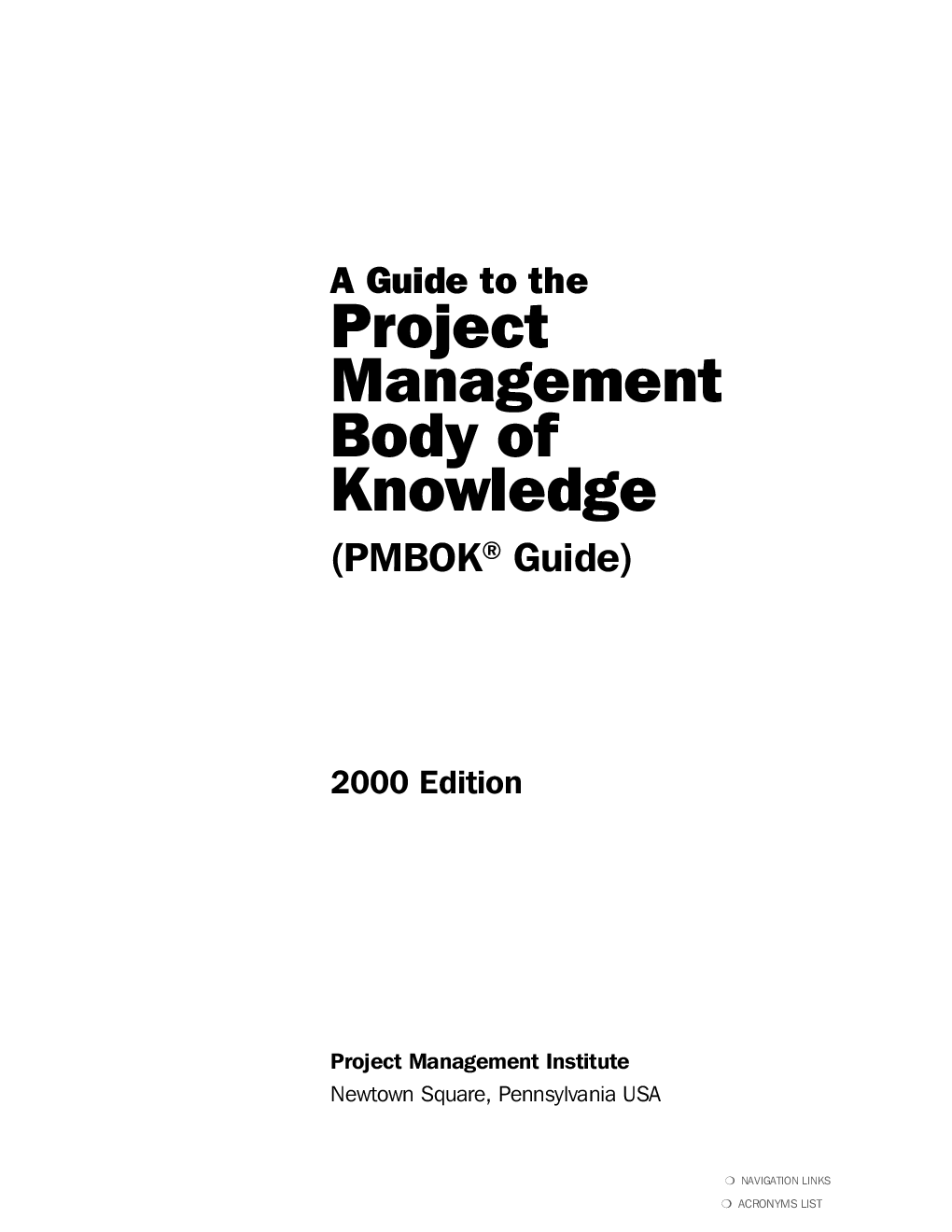 A Guide To The Project Management Body Of Knowledge - Page 2