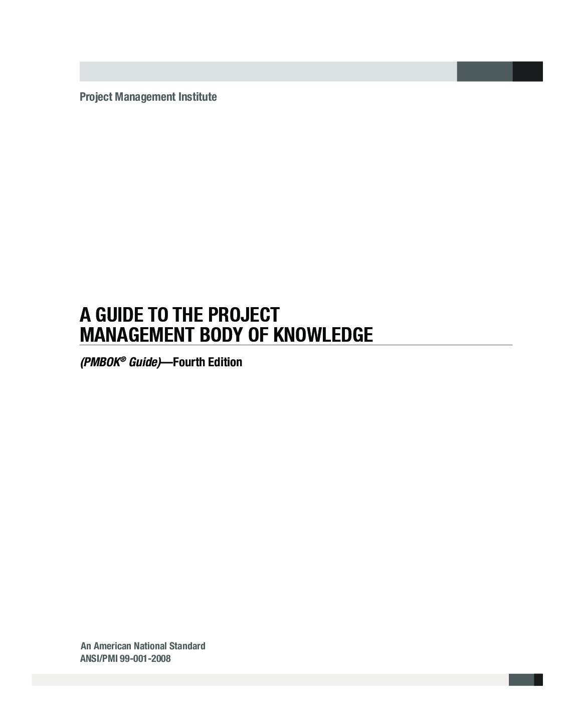 A Guide To The Project Management Body Of Knowledge 4th Edition - Page 2