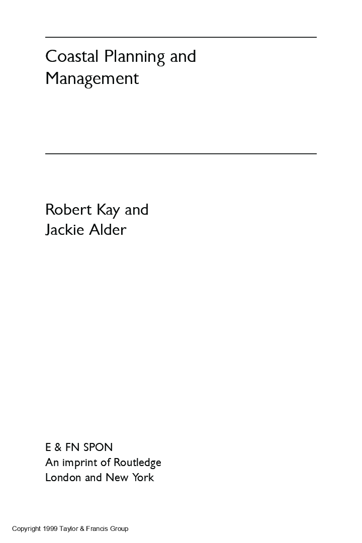 Coastal Planning And Management - Page 1