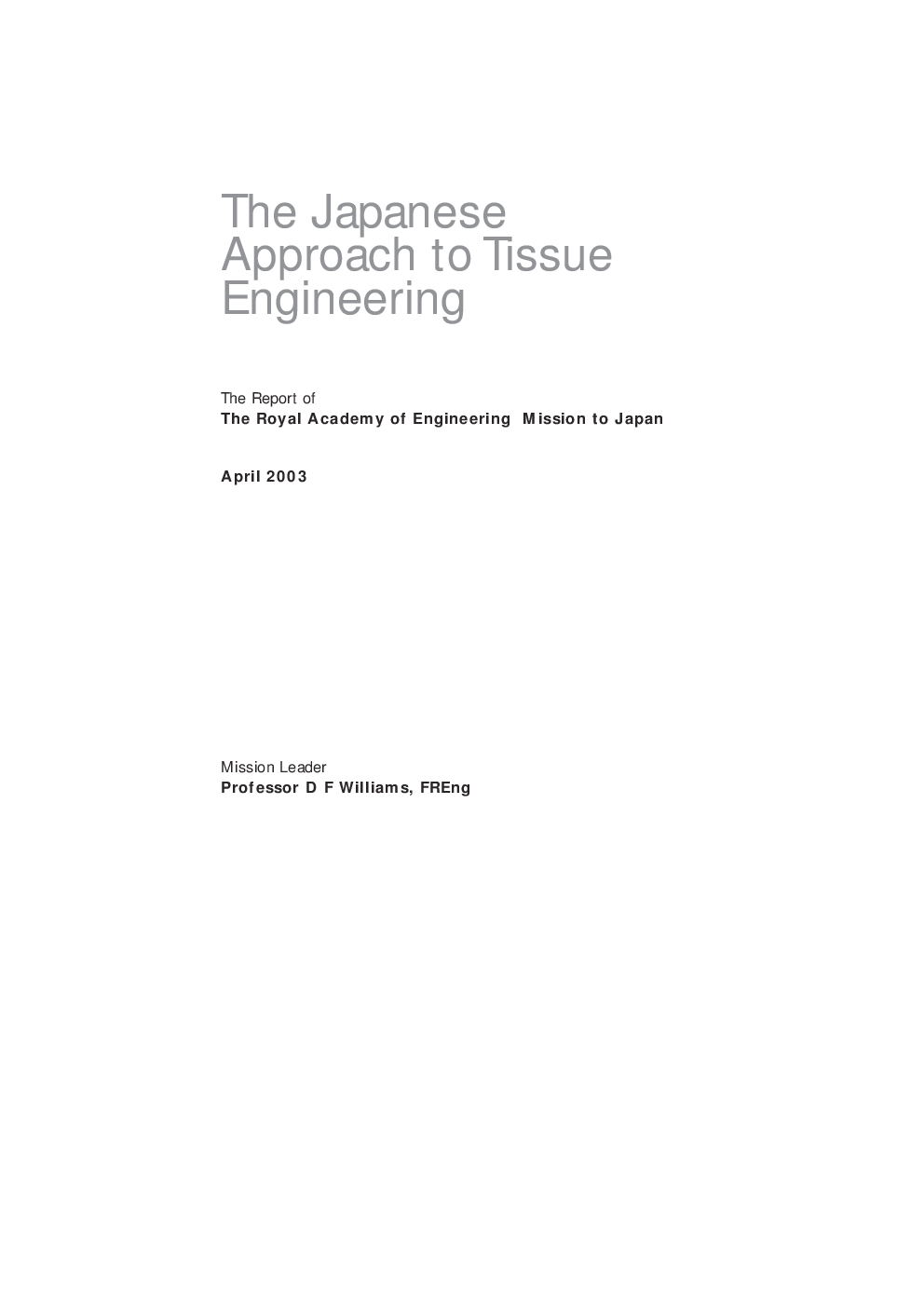 The Japanese Approach To Tissue Engineering - Page 2