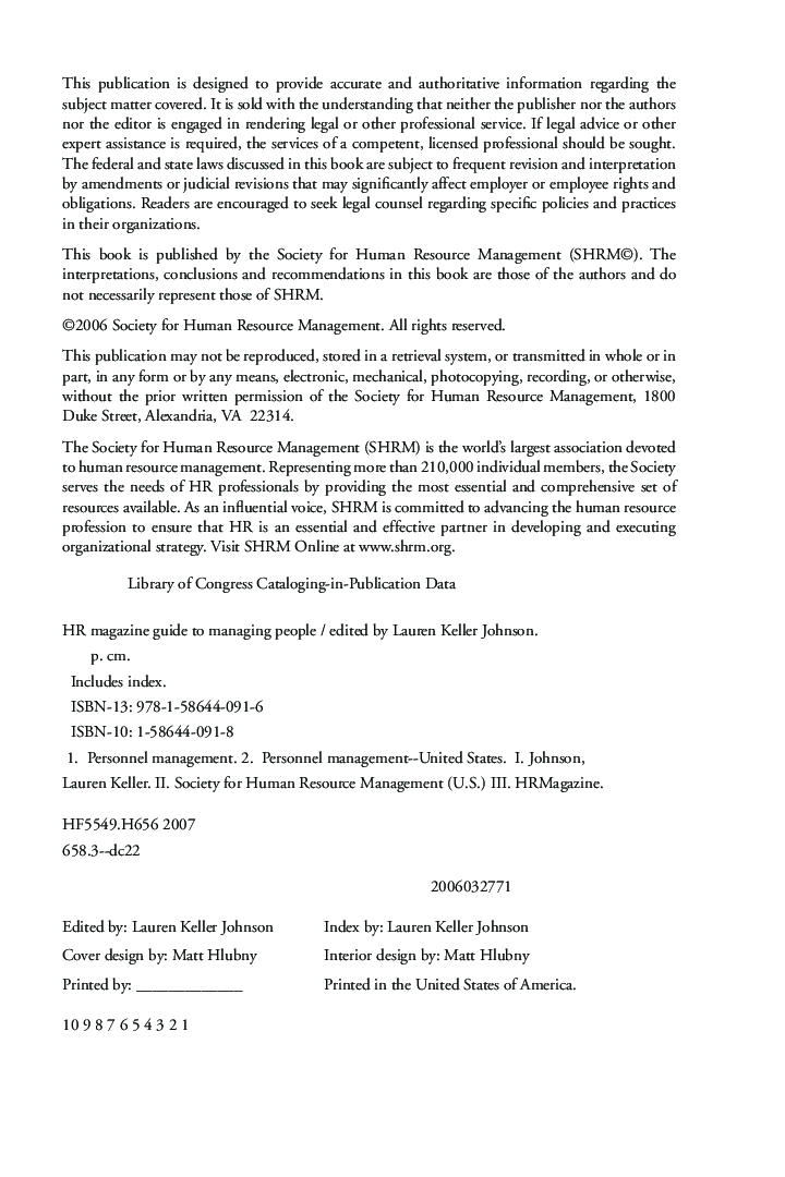 HR Magazine Guide to Managing People - Page 5