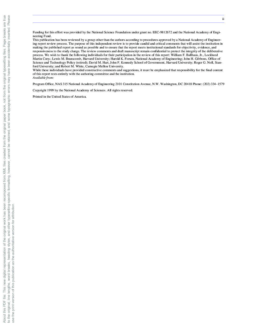 Concerning Federally Sponsored Inducement Prizes In Engineering And Science - Page 2