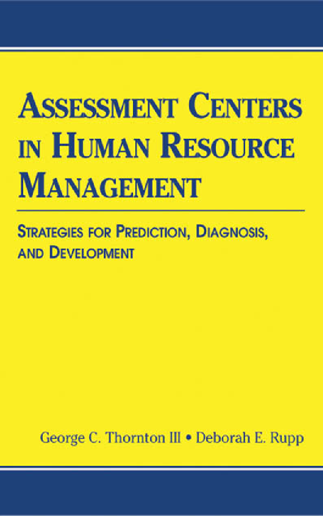 Assessment Centers In Human Resource Management - Page 1