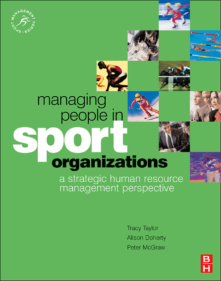 Managing People In Sport Organizations - Page 1