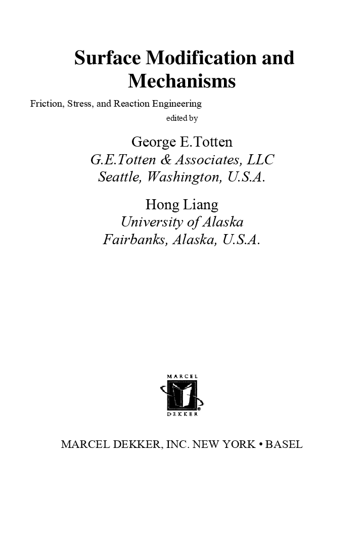 Surface Modification And Mechanisms - Page 3