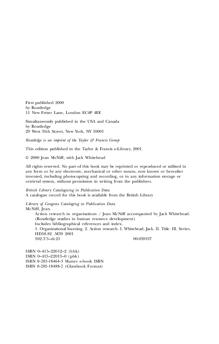 Action Research In Organisations - Page 5