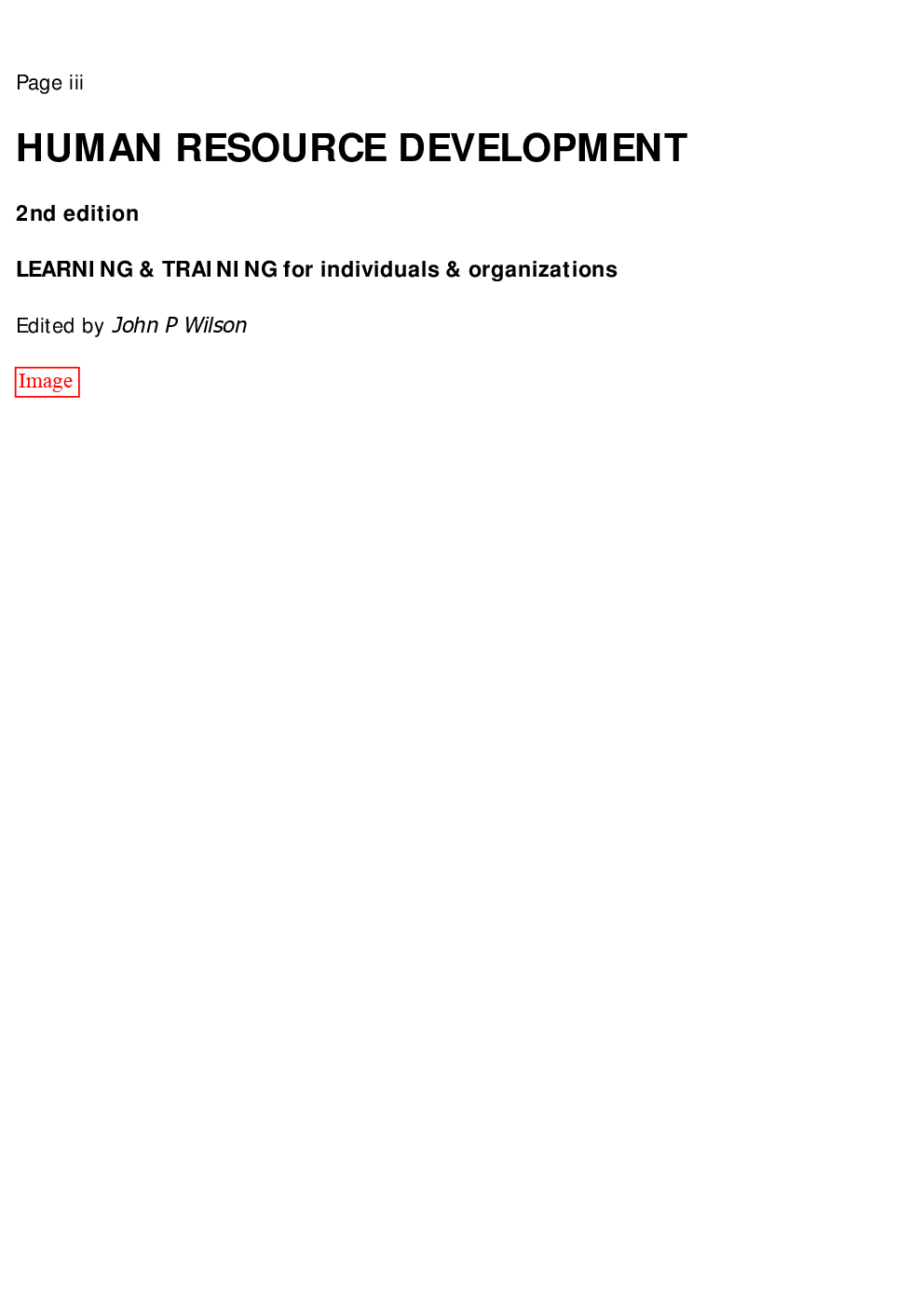 Human Resource Development Learning For Individuals And Organizations 2nd Edition - Page 4