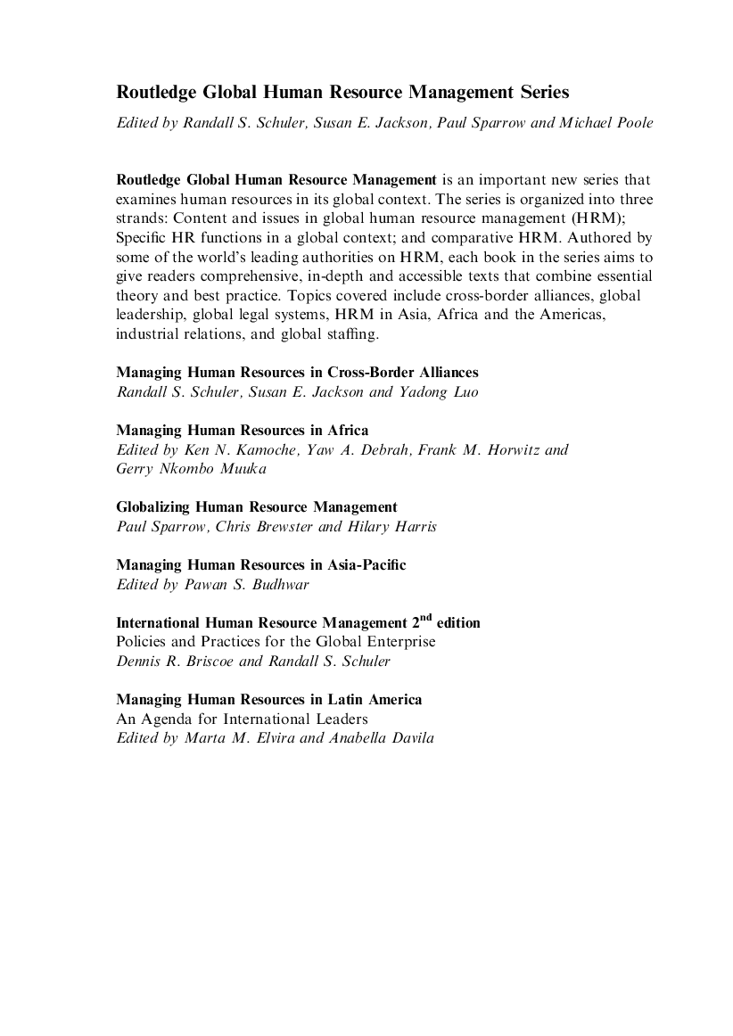 Managing Human Resources In Latin America - Page 5