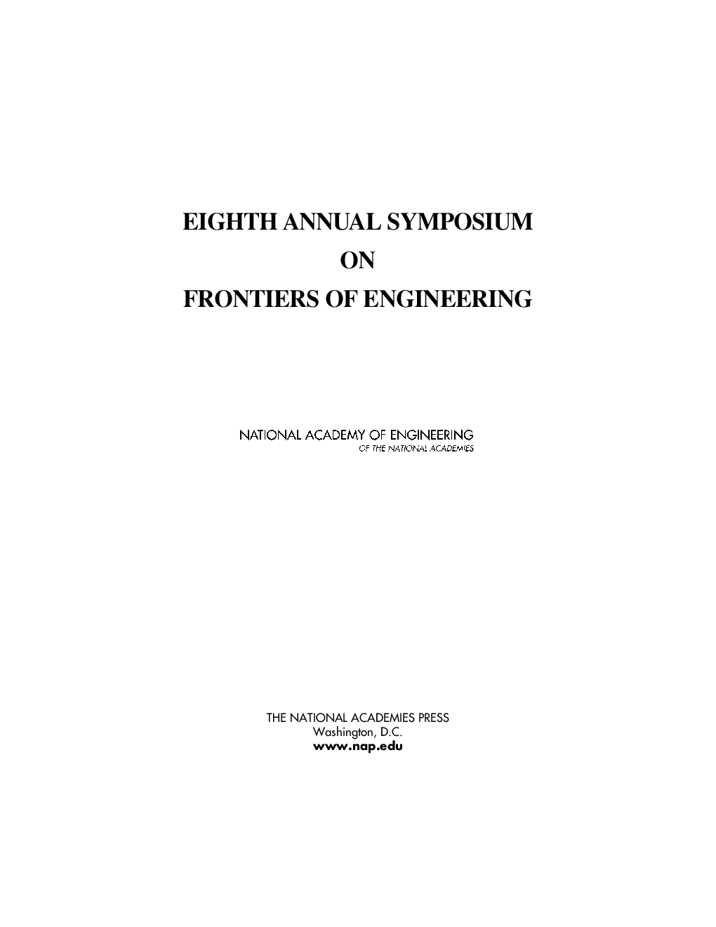 Frontiers Of Engineering - Page 2