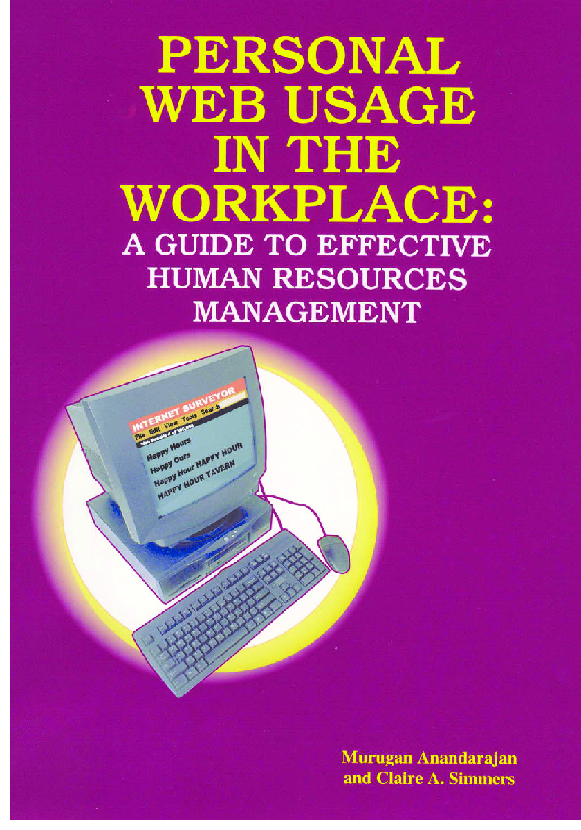Personal Web Usage In The Workplace A Guide To Effective Human Resources Management - Page 1