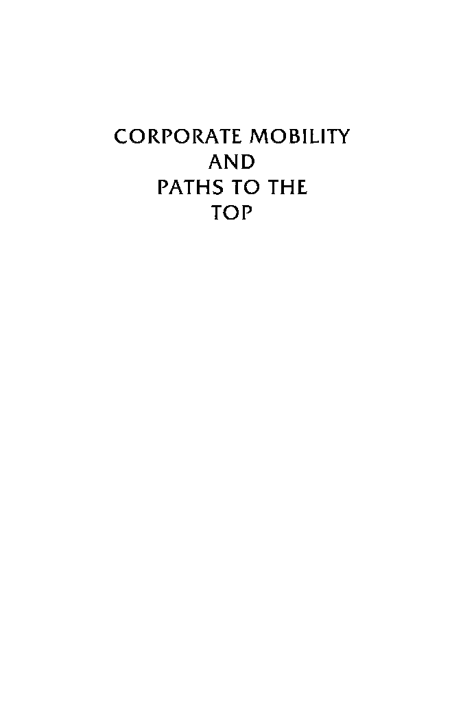 Corporate Mobility And Paths To The Top - Page 2