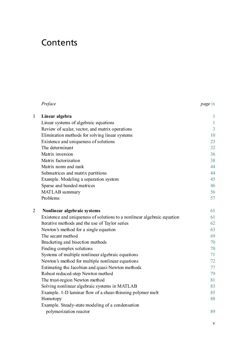 Numerical Methods For Chemical Engineering - Page 3