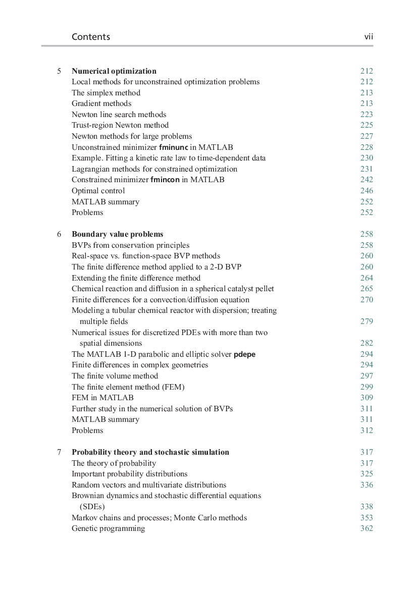 Numerical Methods For Chemical Engineering - Page 5