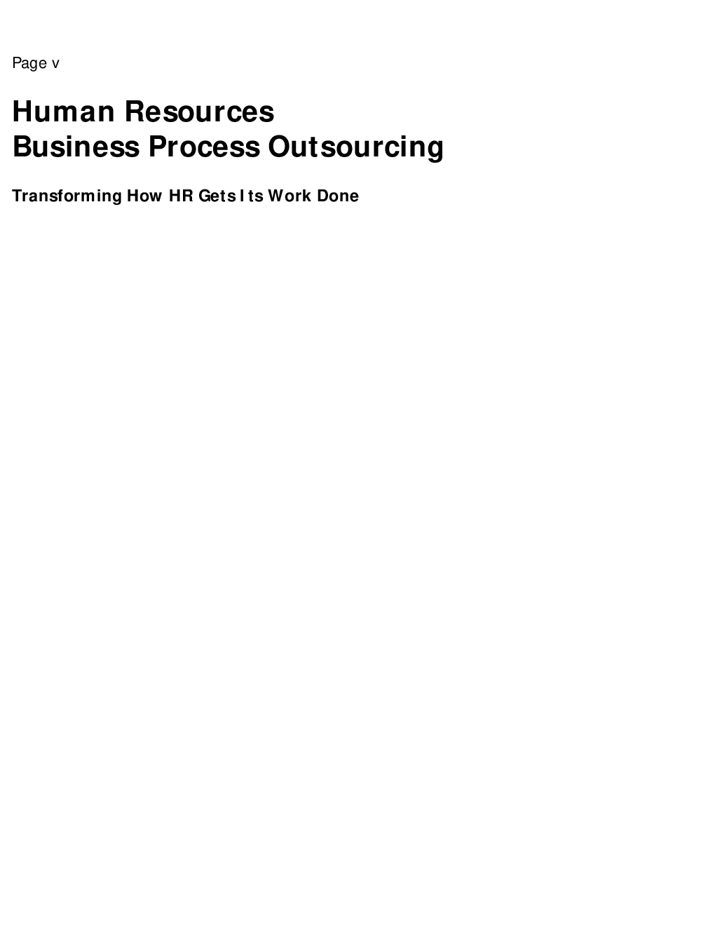 Human Resources Business Process Outsourcing - Page 2