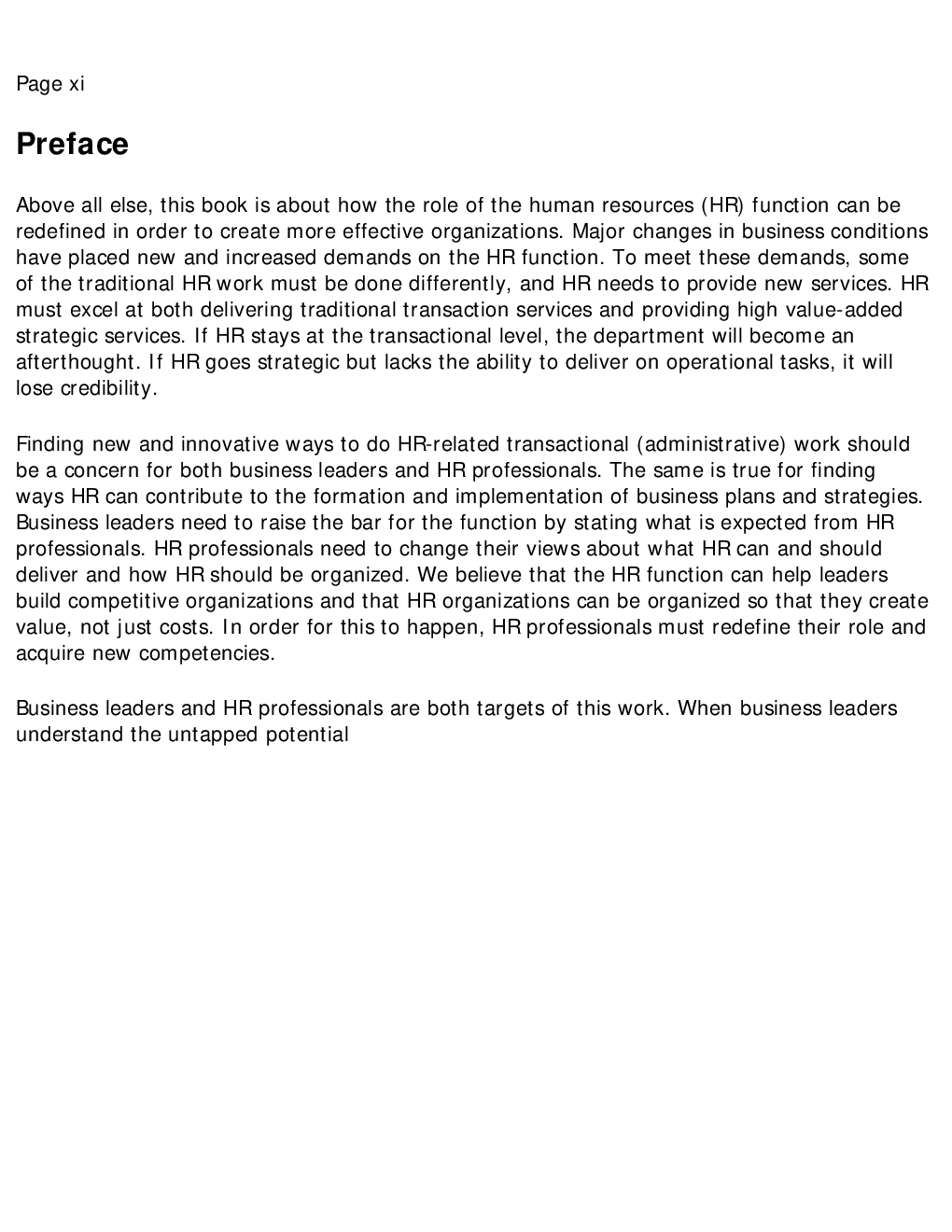 Human Resources Business Process Outsourcing - Page 4