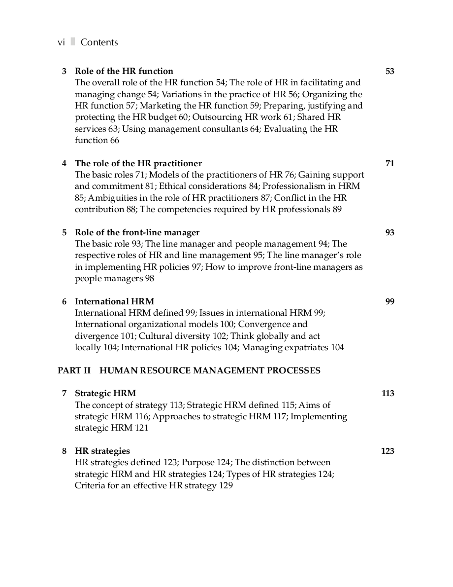 A Handbook Of Human Management Practice - Page 4