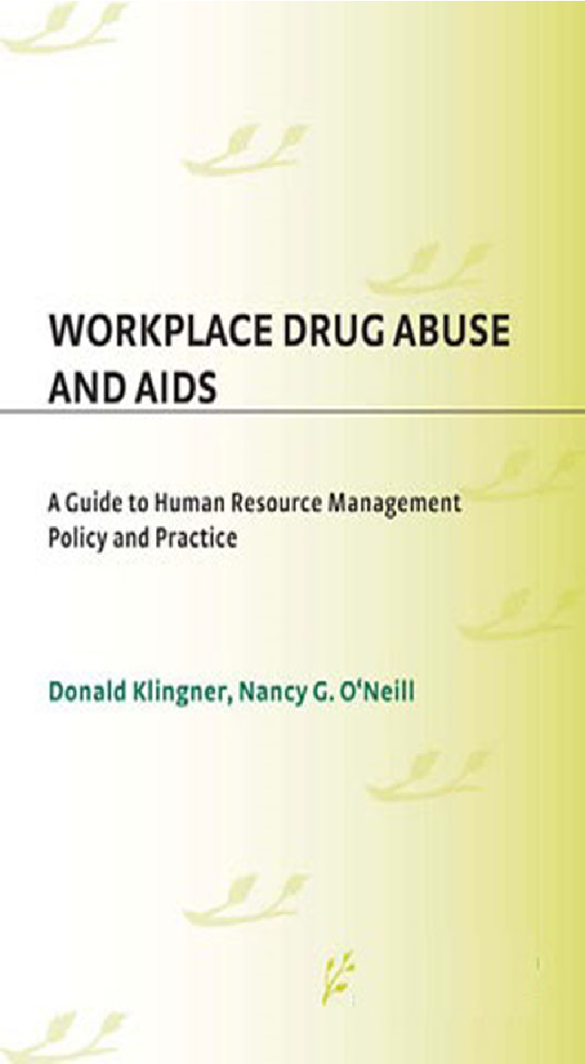 Workplace Drug Abuse And Aids - Page 1
