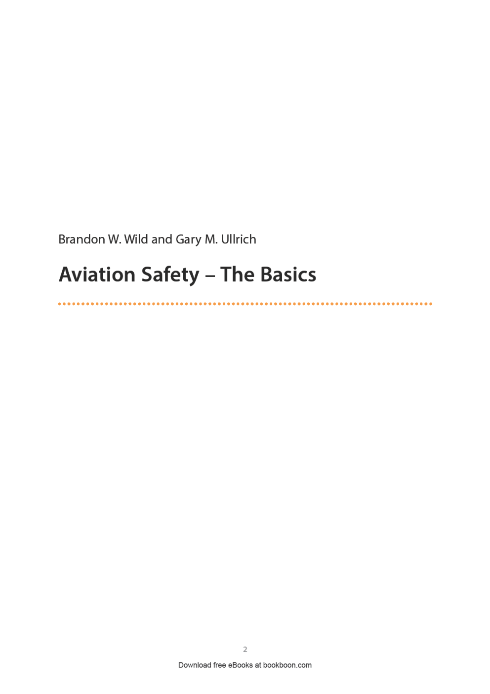 Aviation Safety-The Basics - Page 2