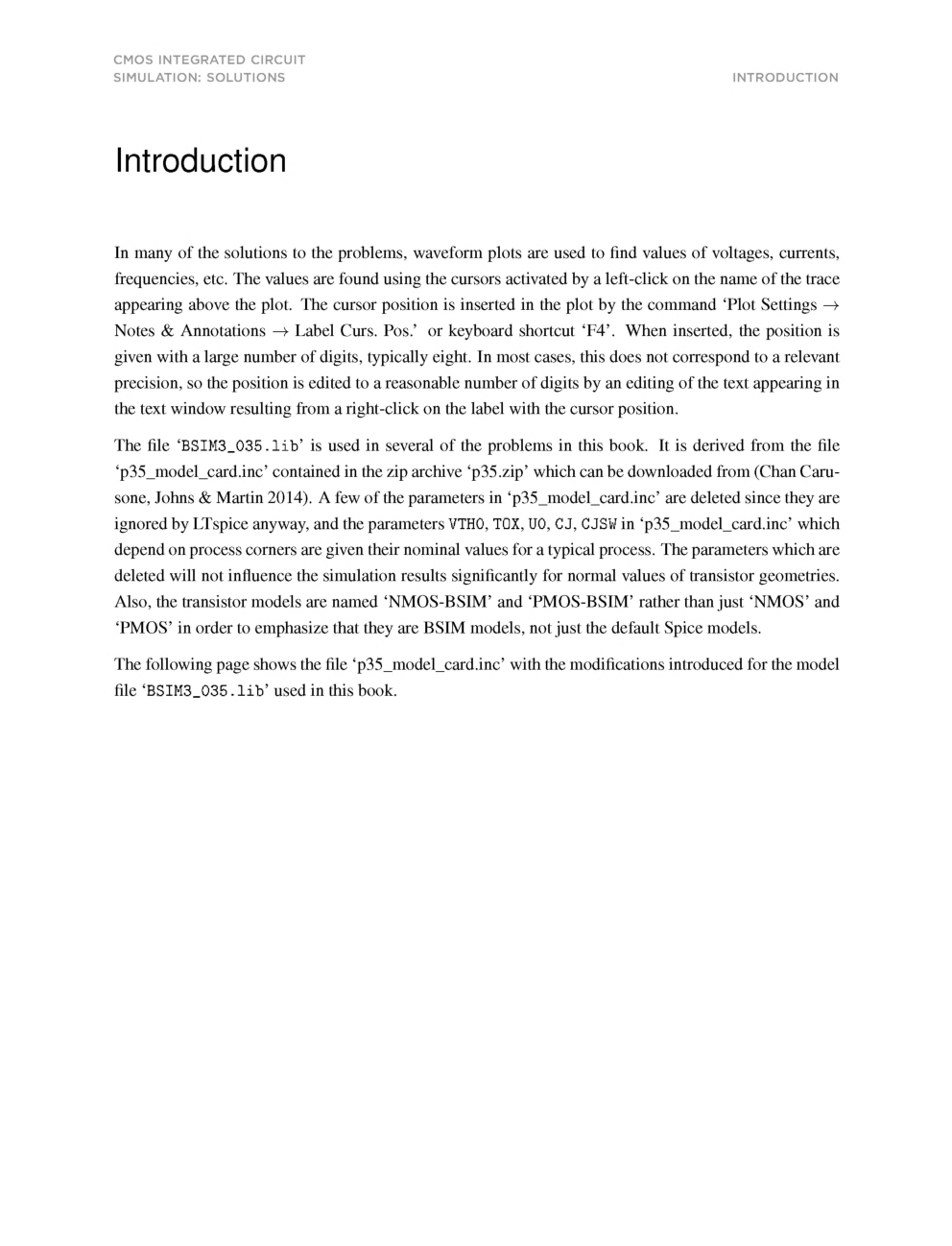 CMOS Integrated Circuit Simulation Solutions - Page 5