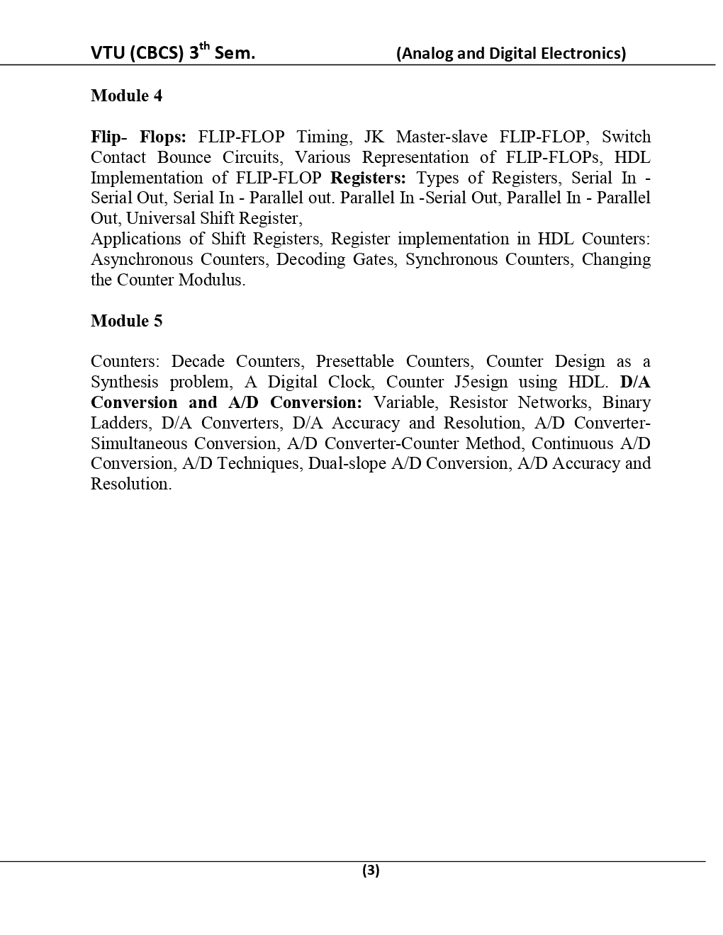 Analog And Digital Electronics For VTU BE 3rd Sem Computer Science Engineering - Page 4