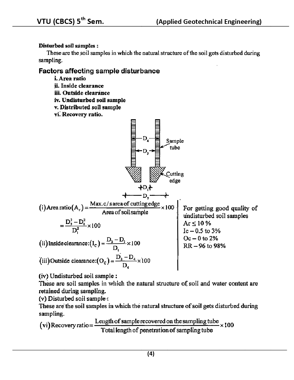 Applied Geotechnical Engineering For VTU BE 5th Sem Civil Engineering - Page 5