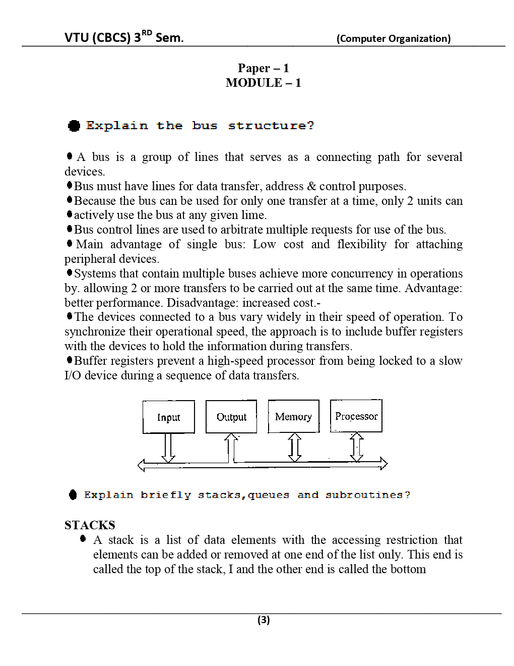 Computer Organization For VTU BE 3rd Sem Computer Science Engineering - Page 4