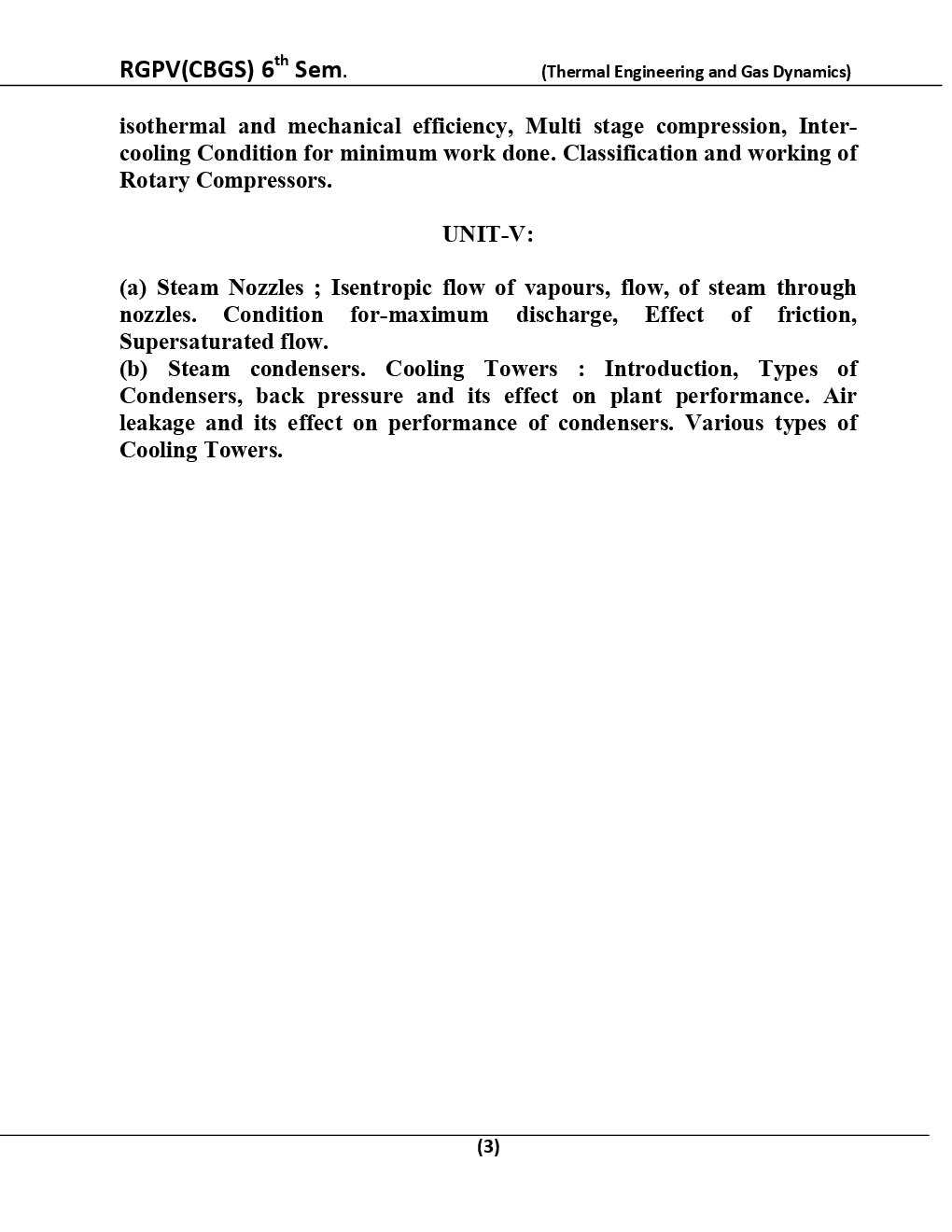 Thermal Engineering And Gas Dynamics For RGPV BE 6th Sem Mechanical Engineering - Page 4