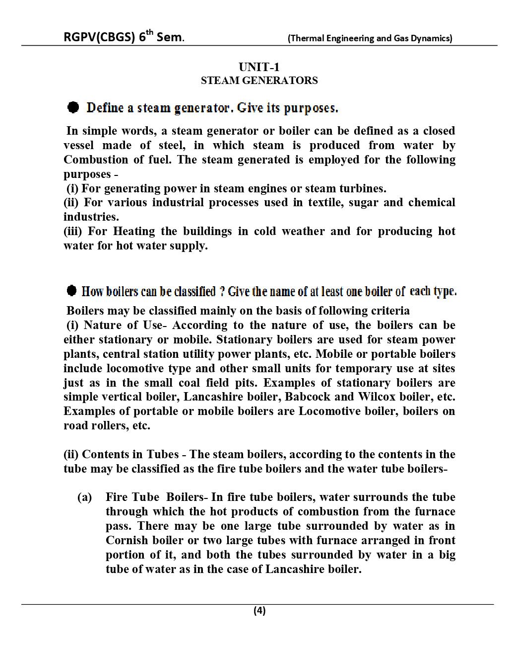 Thermal Engineering And Gas Dynamics For RGPV BE 6th Sem Mechanical Engineering - Page 5