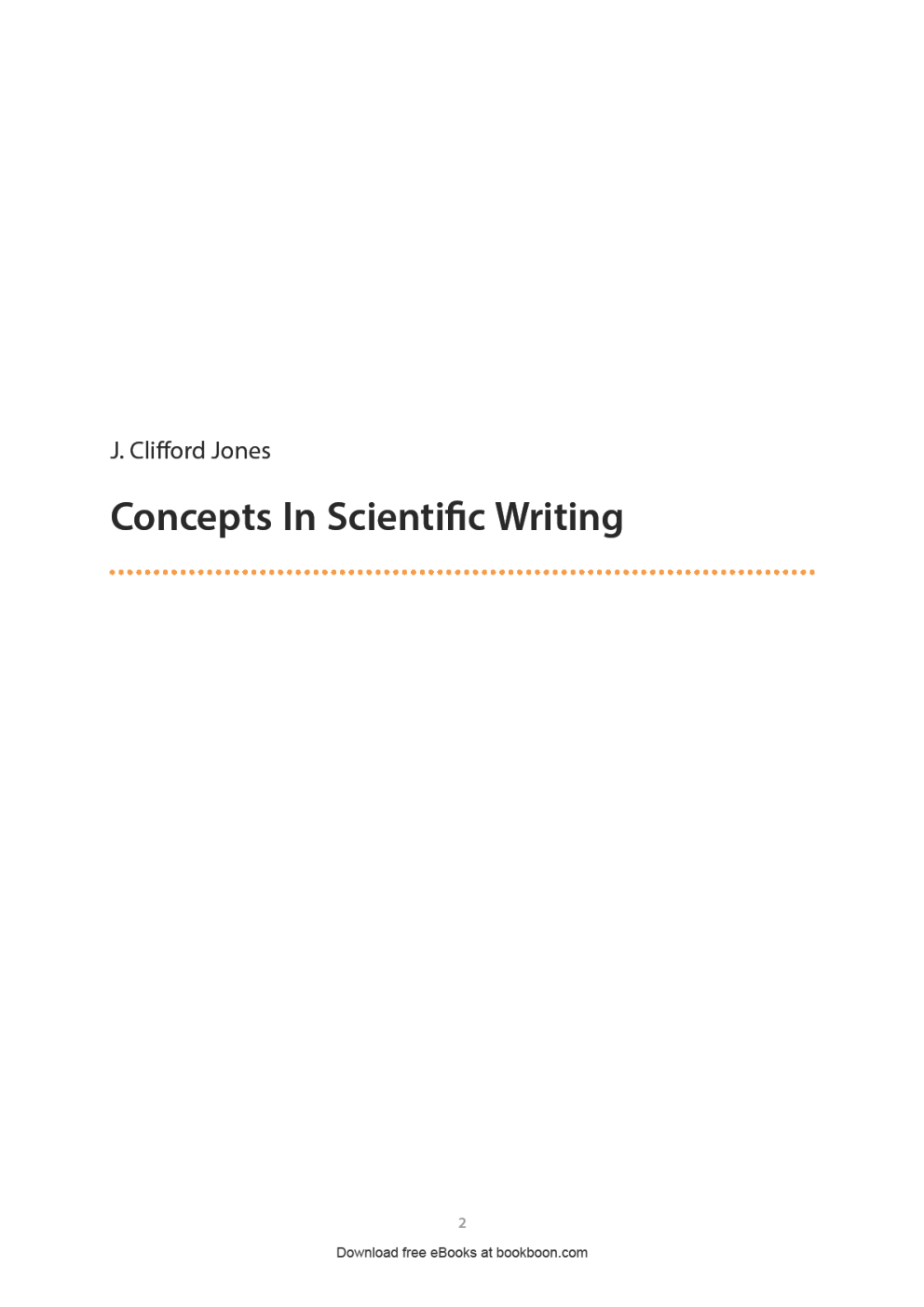 Concepts In Scientific Writing - Page 2